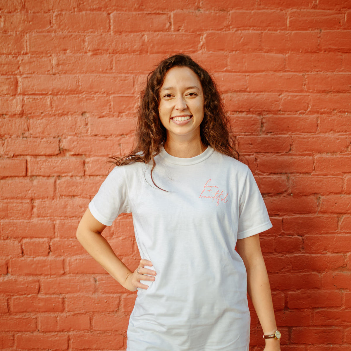 bare + beautiful t-shirt