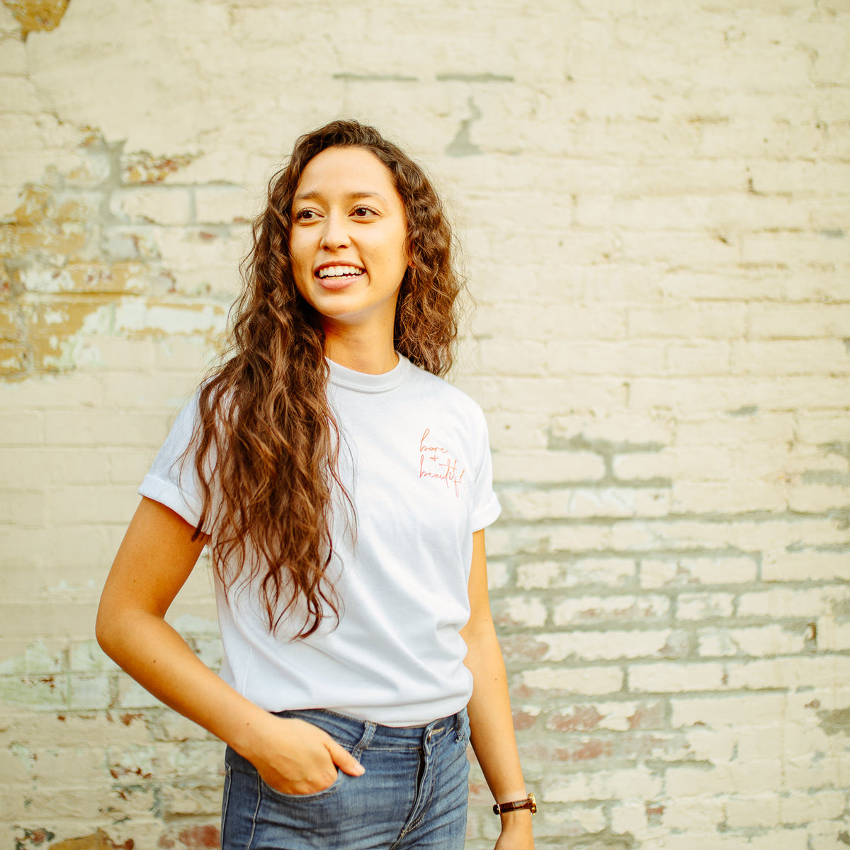 bare + beautiful t-shirt