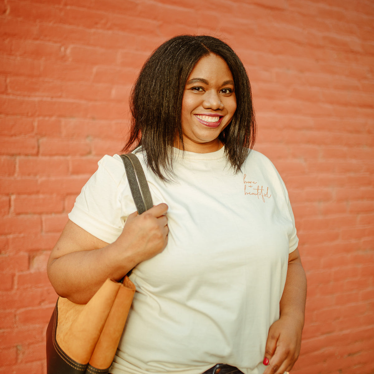 bare + beautiful t-shirt