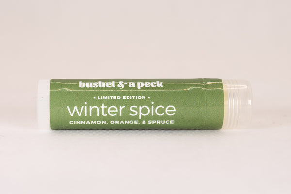 Winter Spice Lip Balm: Holiday Blend