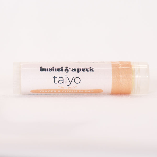 Taiyo Lip Balm: Ginger + Citrus Blend