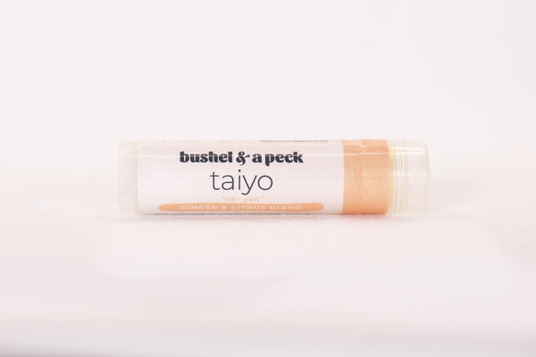 Taiyo Lip Balm: Ginger + Citrus Blend