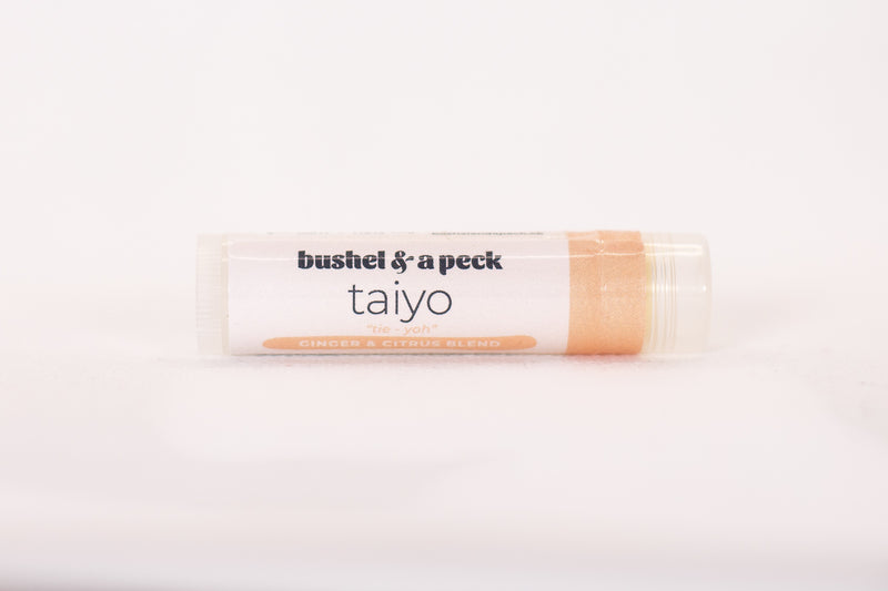 Taiyo Lip Balm: Ginger + Citrus Blend