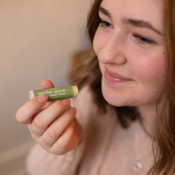 Winter Spice Lip Balm: Holiday Blend