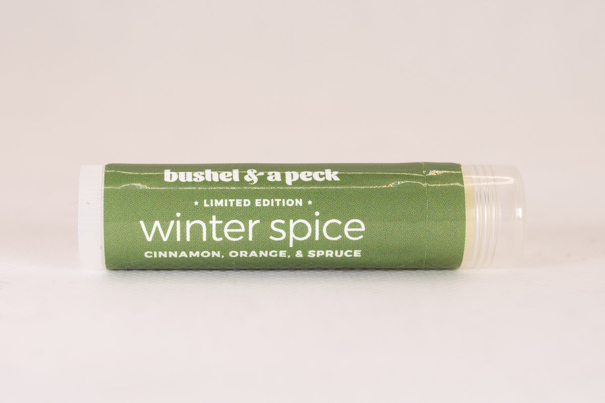 Winter Spice Lip Balm: Holiday Blend